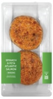 Spinach & Feta Atlantic Salmon Burgers
