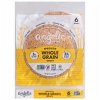 Angelic Bakehouse 7 Sprouted Whole Grain Wraps Perspective: Main