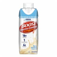 Nestle Boost Glucose Control Balanced Nutritional Drink Very Vanilla 8 oz Carton 24 Ct Perspective: Main