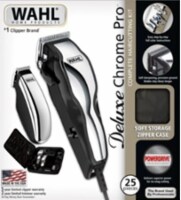 wahl deluxe chrome pro complete hair cutting