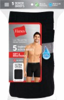 Hanes® Ultimate Men's Tagless® Boxer Briefs (5 Pack) Perspective: Main