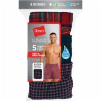 Hanes® Ultimate Tagless® Boxers (5 Pack), L - Ralphs