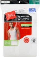 Hanes® Comfortsoft Tagless Tanks - White Perspective: Main