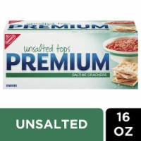 Premium Unsalted Tops Saltine Crackers Perspective: Main