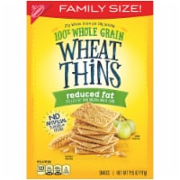 Wheat Thins Reduced Fat Family Size Whole Grain Crackers Perspective: Main