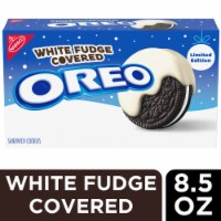 Oreo White Fudge Covered Chocolate Sandwich Cookies Holiday Cookies