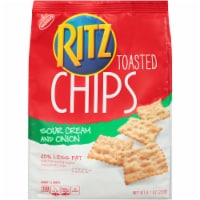 Ritz Sour Cream & Onion Toasted Chips Perspective: Main