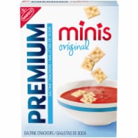Premium Mini Original Saltine Crackers Perspective: Main