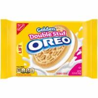 Oreo Golden Double Stuf Sandwich Cookies Perspective: Main