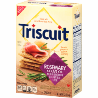 Triscuit Rosemary & Olive Oil Crackers Perspective: Main