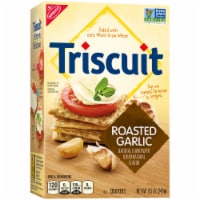 Triscuit Roasted Garlic Crackers Perspective: Main