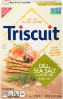 Triscuit Sea Salt & Dill Crackers Perspective: Main