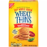 Wheat Thins Whole Grain Sundried Tomato & Basil Flavored Crackers Perspective: Main