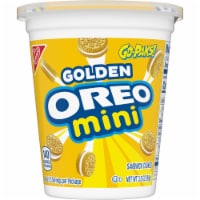 Oreo Mini Golden Sandwich Cookies Perspective: Main