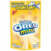 Oreo Mini Golden Sandwich Cookies Snack Pack Snak-Sak