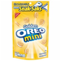 Oreo Mini Golden Sandwich Cookies Snack Pack Snak-Sak