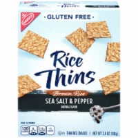 Nabisco Sea Salt & Black Pepper Good Thins Perspective: Main