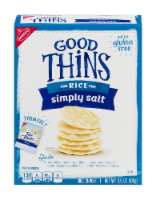 Nabisco Rice Thins Simply Salt Good Thins Perspective: Main