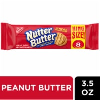 Nutter Butter Peanut Butter Sandwich Cookies King Size Snack Pack Perspective: Main