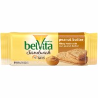 belVita Sandwich Peanut Butter Breakfast Biscuit Perspective: Main