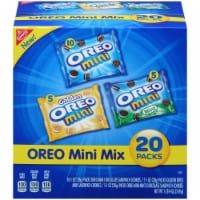 Oreo Mini Mix Sandwich Cookie Packs Perspective: Main