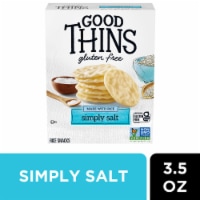Good Thins Simply Salt Rice Gluten Free Crackers Perspective: Main