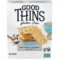 Good Thins Sea Salt Corn Snacks Gluten Free Crackers, 3.53 oz - Ralphs