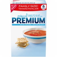 Premium Saltine Original Crackers Family Size