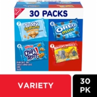 Nabisco Team Favorities OREO CHIPS AHOY! Teddy Grahams & Barnum's Cookies Variety Pack