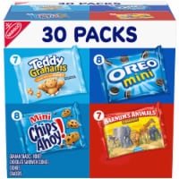 Nabisco Team Favorites Variety Pack OREO CHIPS AHOY! Teddy Grahams & Barnum's Snack Packs