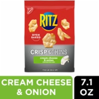 Ritz Crisp & Thins Cream Cheese & Onion Chips