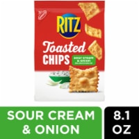 Ritz Toasted Chips Sour Cream And Onion Crackers