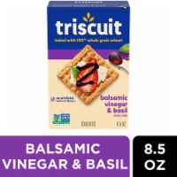 Triscuit Balsamic Vinegar & Basil Whole Grain Wheat Crackers