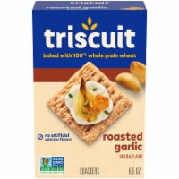 Triscuit Roasted Garlic Whole Grain Wheat Crackers