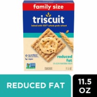 Triscuit Reduced Fat Whole Grain Vegan Crackers Family Size
