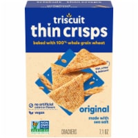 Triscuit Thin Crisps Original Whole Grain Vegan Crackers