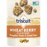 Triscuit Wheatberry Pumpkin Seeds & Sweet Corn Clusters Perspective: Main