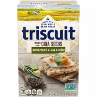 Triscuit Rosemary & Jalapeno With Chia Seeds Whole Grain Wheat Crackers Perspective: Main