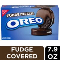 Oreo Fudge Covered Chocolate Sandwich Cookies