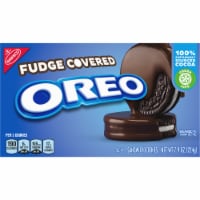 OREO Fudge Covered Chocolate Sandwich Cookies Perspective: Main
