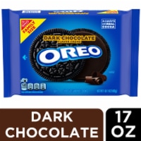 OREO Dark Chocolate Creme Chocolate Sandwich Cookies Family Size