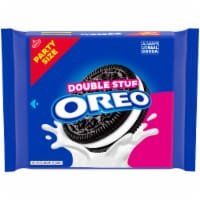 OREO Double Stuf Chocolate Sandwich Cookies Party Size Perspective: Main