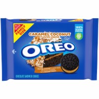 Oreo Caramel Coconut Creme Chocolate Sandwich Cookies Family Size