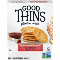 Good Thins Barbecue Rice & Sweet Potato Snacks Gluten Free Crackers