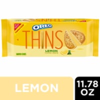 OREO Thins Lemon Creme Sandwich Cookies Family Size