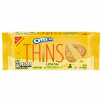 OREO Thins Lemon Creme Sandwich Cookies Family Size Perspective: Main