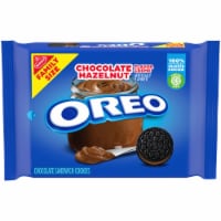 Oreo Chocolate Hazelnut Flavored Creme Chocolate Sandwich Cookies
