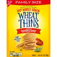 Wheat Thins Sundried Tomato & Basil Whole Grain Wheat Crackers Family Size