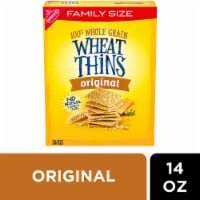 Wheat Thins Original Whole Grain Wheat Crackers Perspective: Main