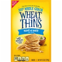 Wheat Thins Hint Of Salt Low Sodium Whole Grain Wheat Crackers